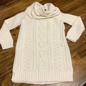 Long sweater for girl, knitted. Gap kids. Size: M(8)